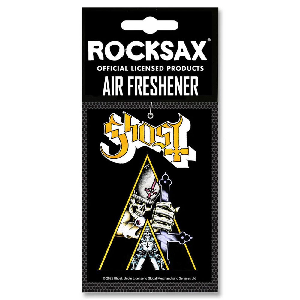 Rocksax Ghost - Clockwork Air freshener - Black